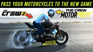 The Crew - Move Motorcycles To The New Game 2023