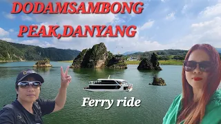 Ferry on board/Dodamsambong/DanyangCounty/enjoy the beautiful view