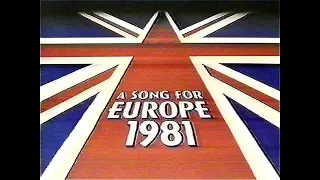 A Song for Europe 1981