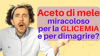 L'aceto di mele fa dimagrire? Sì, ma...Abbassa la glicemia? Sì, ma...