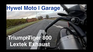 Garage | 2018 Triumph Tiger 800 Lextek Exhaust | Review, How To Fit and Comparison | BEST EXHAUST?