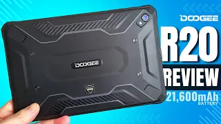 Doogee R20 Tablet REVIEW: 21600mAh Battery - Rugged Monster!