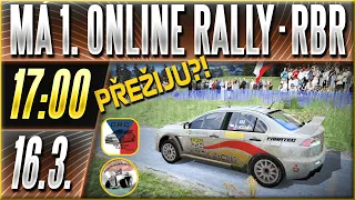 Má První Online Rally v RBR! Přežiju? - CRC 2023 Rally Morava | 16.3. 17:00 (Richard Burns Rally CZ)