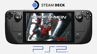 Steam Deck Gameplay - PCSX2 - Spider-Man: Web of Shadows (Amazing Allies Edition) | PS2 Emulation