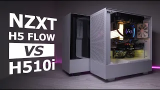 NZXT H5 FLOW VS H510i. ОБЗОР КОРПУСА NZXT H5FLOW WHITE. СРАВНЕНИЕ H5 FLOW И H510i. NZXT H5 FLOW.