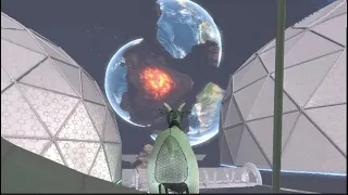 blowing up earth in goat simulator waste of space