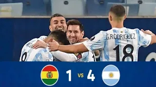 HIGHLIGHTS ARGENTINA 4-1 BOLIVIA | ALL GOALS |MESSI|COPA AMERICA 2021