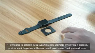 (Italiano) EGV TPU Soft Screen Protector installation Videos For Watch