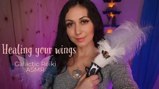 Healing your Wings, Angelic Light Body Repair-Rebuild, AI Implant Removal, Light Language Reiki ASMR