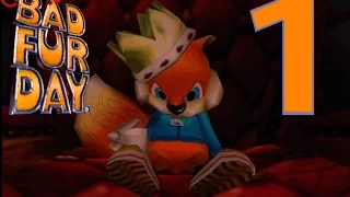 Conker's Bad Fur Day – Let's Play on N64 – Part 1