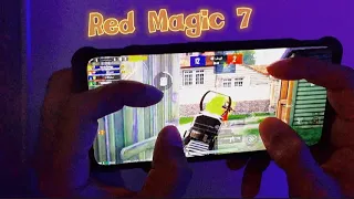 Red Magic 7 PUBG Test Handcam 4 Fingers 7 اداء ريد ماجيك