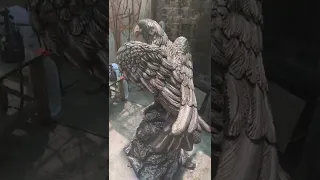 Арт бетон скулптура Орёл