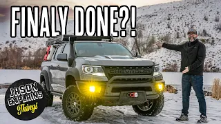 "I'M DONE!"  Chevy Colorado Build Took 2 Years!