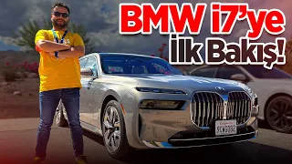 BMW i7 ile karşılaştım! Yürüyen uçak yapmışlar.