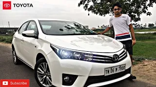 TOYOTA COROLLA ALTIS 2015 VL automatic in depth review with acceleration test and 0-100 test