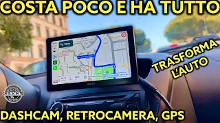 Economical complete car system. Rear view camera, dashcam, navigator etc. ATOTO P8 carplay android