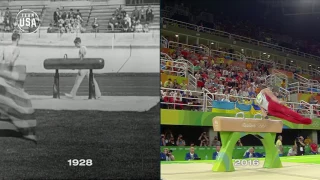 Then & Now: Pommel Horse