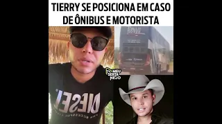 acidente com ônibus do cantor Thierry  imprecionante