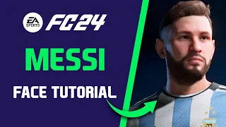 MESSI | Face Tutorial - EA FC 24