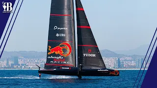 Swiss Ghost Along in Marginal Conditions | April 20th | America's Cup