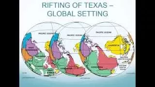 Tom Ewing- Texas Geologic History Quick Overview