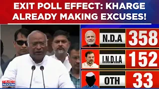 Exit Polls Predict Thumping Victory For BJP, Congress Prez Mallikarjun Kharge Already Making Excuses