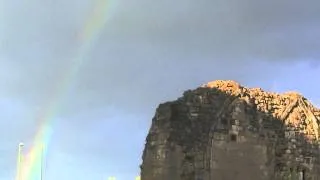 RAINBOW AT ST OSWALDS PRIORY,GLOUCESTER 170814