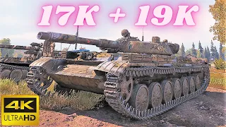 T-100 LT  17K Spot + Damage & T-100 LT  19K World of Tanks Replays ,WOT tank games