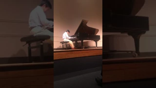 Simon Yang plays Chopin Nocturne Op. 9 No. 1 at AMTA winner recital 2017