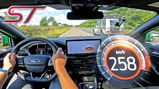 2024 FORD FOCUS ST pushed to the LIMIT on the AUTOBAHN!