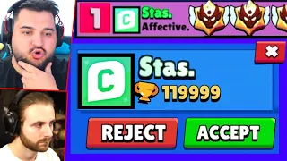 Noul Meu Antrenor pe Brawl Stars *STAS* e TOP 1 ROMANIA Ranked si..