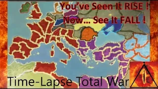 Barbarian Invasion: Rome Total War - TIMELAPSE (A.I. Only)