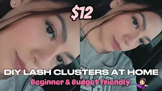 DIY Lashes At Home | How I SAVE $$$150 | TIKTOK Shop Purchase