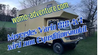 Umbau eines Mercedes Vario 818 4x4 zum Expeditionsmobil Teil 15