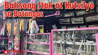 TINDAHAN NG BALISONG ITAK AT KUTSILYO DITO SA BATANGAS : The Giron Balisong Store Taal Batangas