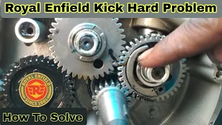 Royal Enfield Kick Hard Problem with Full Servising | How to solve Most common Problem#bulletservice