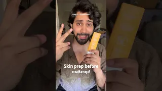 Skin prep routine before makeup