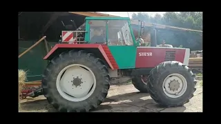 Farm Vlog #11 Rundballen aufpressen mit Steyr 1400a und Welger AP12