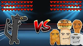 Giant Toothless vs All Gegagedigedagedago! Meme battle