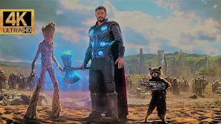 Thor Arrives In Wakanda Scene -  Avengers Infinity War (2018) Movie CLIP