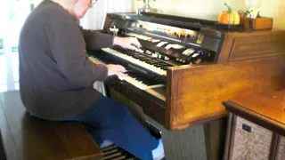 Mike Reed plays "More" on the Hammond Organ