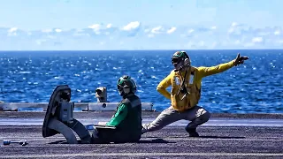 USS Harry S. Truman Flight Deck Ops • Ionian Sea (2022)