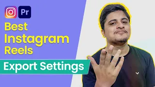 Best Export Settings for Instagram Reels in Premiere Pro 2021 | Adobe Premiere Pro Tutorial in Hindi