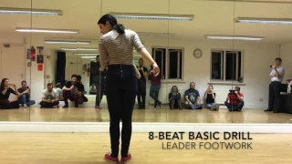 Footwork Practice Exercise for 8-Beat Lindy Hop