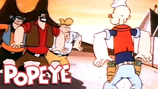 Popeye No Oeste Selvagem! | Todos Os Novos Popeye