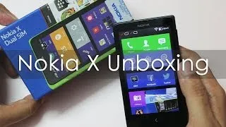 Nokia X Unboxing First Boot & Overview Nokia's First Android Phone