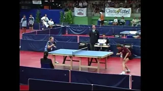 Maria Zelenova VS. Galia Dvorak,  Cadet girls singles final (European Youth Championships 2001)