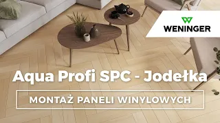 Montaż paneli winylowych - jodełka - Weninger