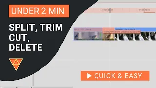 Hitfilm Express Tutorial: How to Split, Trim, Cut, Delete and Copy Video in HitFilm Express