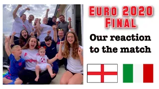 EURO 2020 FINAL - ENGLAND VS ITALY our reactions to the match